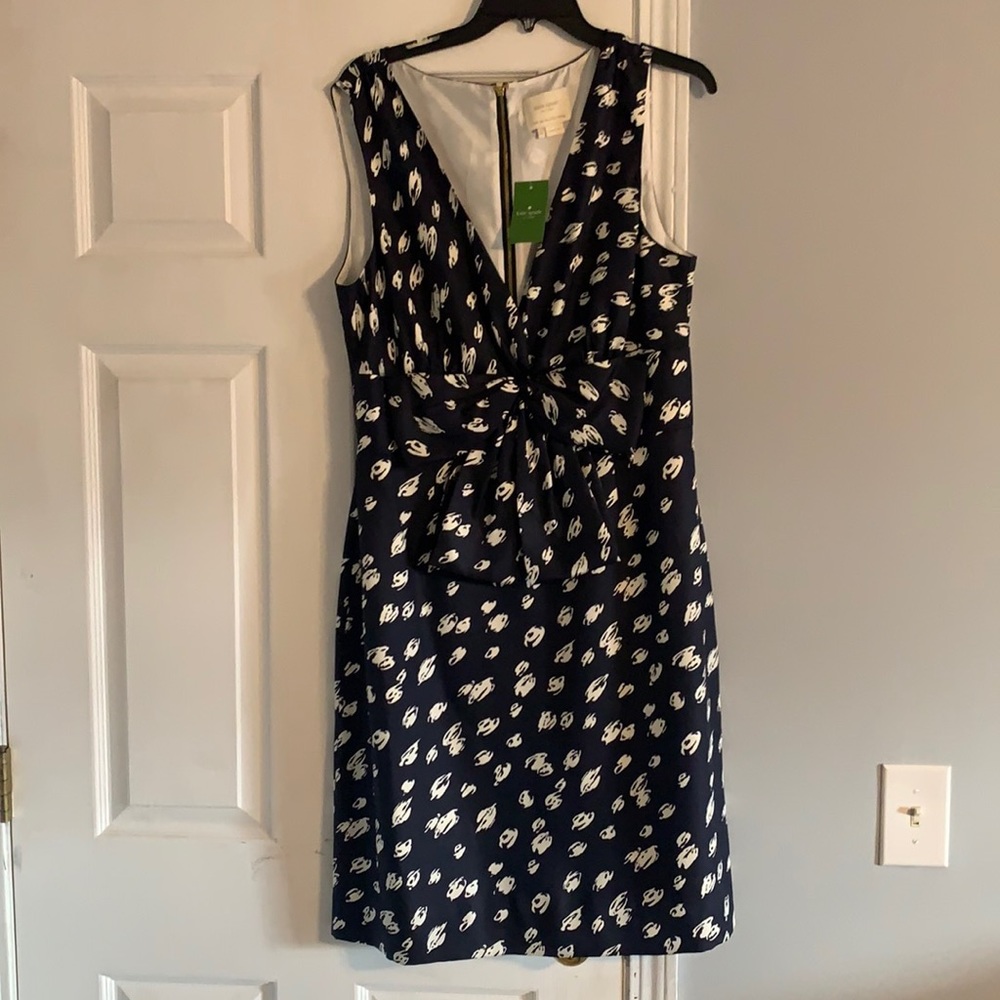 Nwt kate spade blue snapshot Blaine dress 14